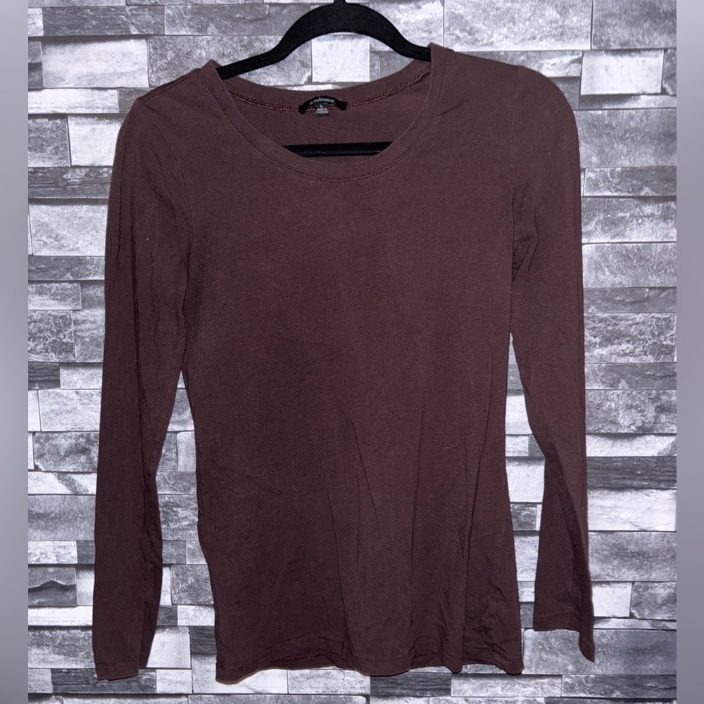 Ambiance Cocoa Long Sleeve Tee